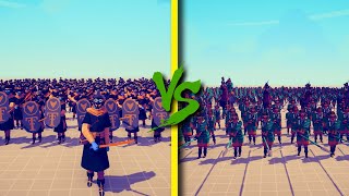 SAMURAI TEAM vs JOSEON  TEAM - Totally Accurate Battle Simulator TABS