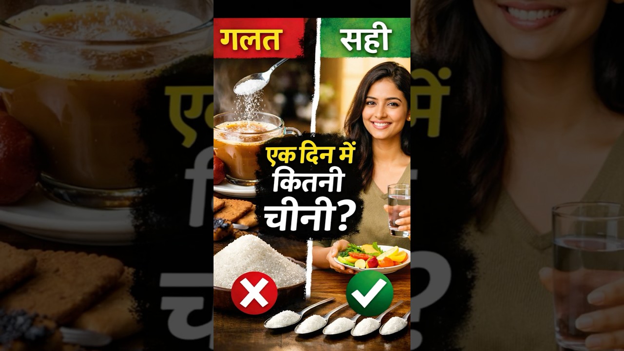 एक दिन में कितनी चीनी खानी चाहिए? 🍬 | Sugar Limit Per Day | Sugar Truth ! Online Eलाज