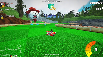 Supertuxkart 0.10.0 Online race#5(minigolf)
