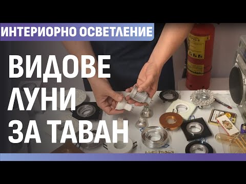 Видео: Осветителни тела в опънат таван: избор, инструкции за монтаж