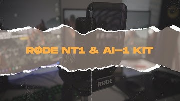 Rode NT1 & AI-1 Unboxing + Audio Test!