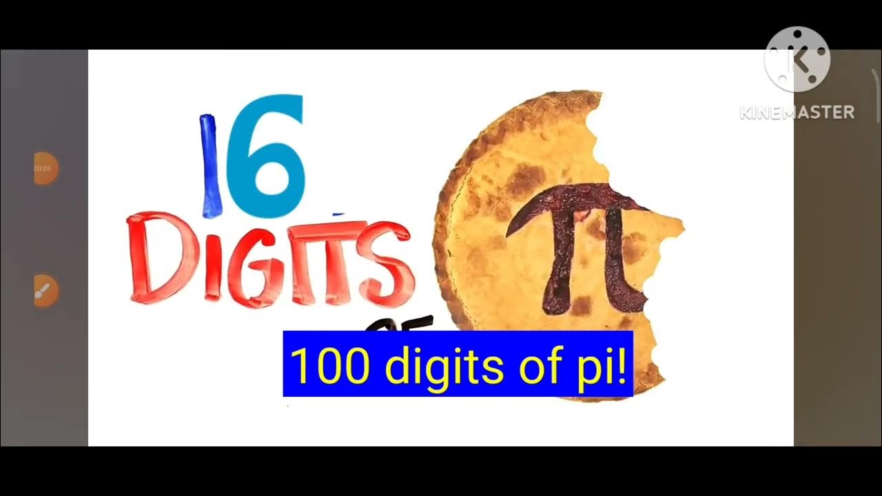 100 Digits Of Pi Song 1 Hour the pi song ( memorize 100 digits of pi) l science songs - YouTube