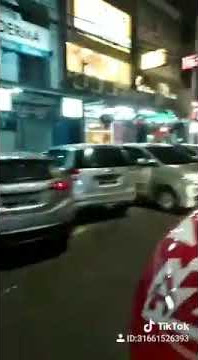 Naik satria fu 150 di malam hari