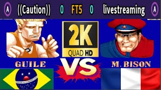Street Fighter II: Champion Edition - ((Caution)) VS livestreaming - FT5