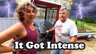 Storms, New Life at the Homestead & Expanding Rainwater Collection