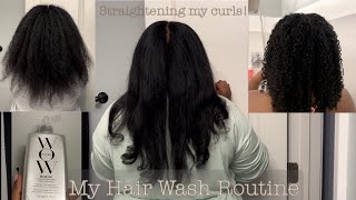 Hair Wash Routine🫧+ Blowout💨(+ Trying the WOW Spray finallyyyy🤩)