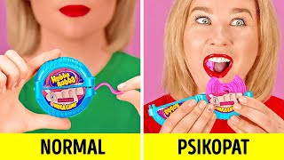 NORMAL PEOPLE VS PSYCHOPATH || Funny Situations Other People VS Me by 123 GO!