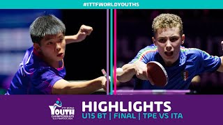Chen Kai-Cheng Vs Danilo Faso U15 Bt - Final 2025