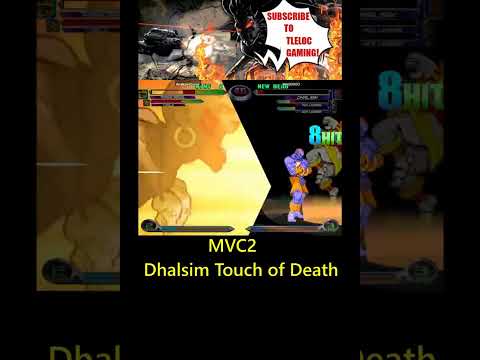 Mvc2: Dhalsim touch of death!