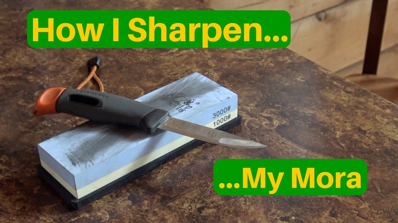 How I Sharpen My Mora.