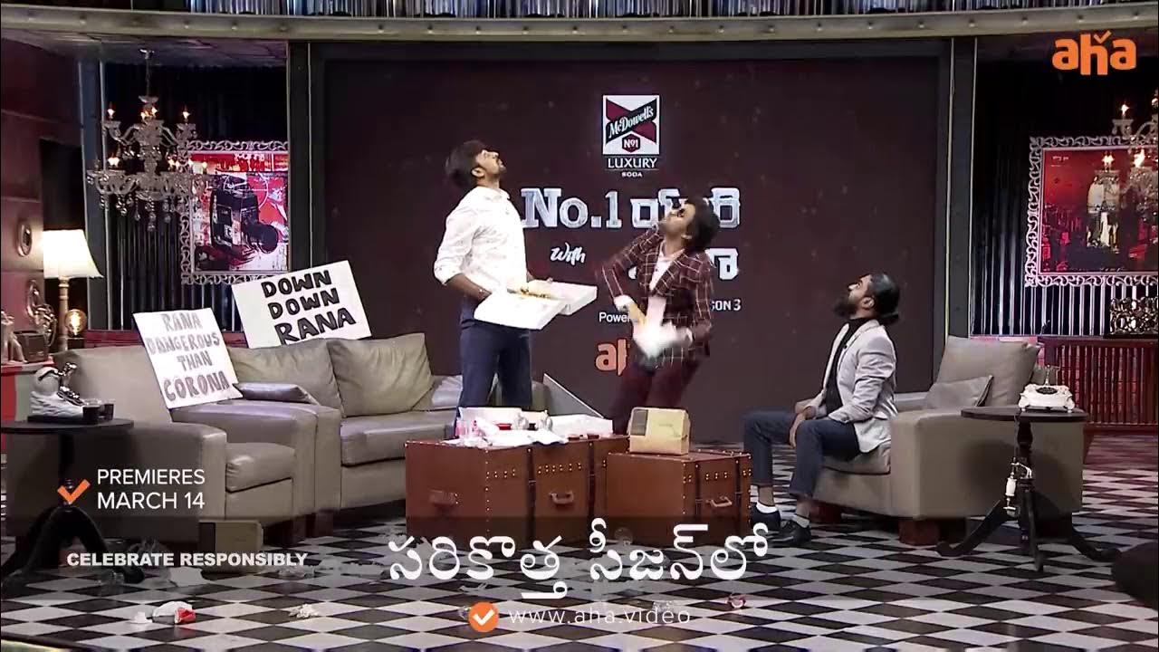 No 1 Yaari With Rana Full Episodes No 1 Yaari Episode 1 Promo Rana Daggubati Naveen Polishetty