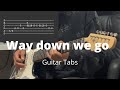 Way down we go by kaleo  guitar tabs