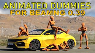 Animated Dummies for 0.39 - BeamNG.Drive