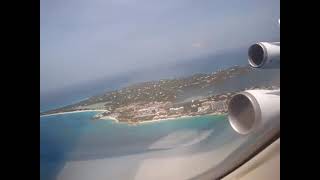 RARE! #KLM B747-400 #takeoff Sint Maarten RWY 28