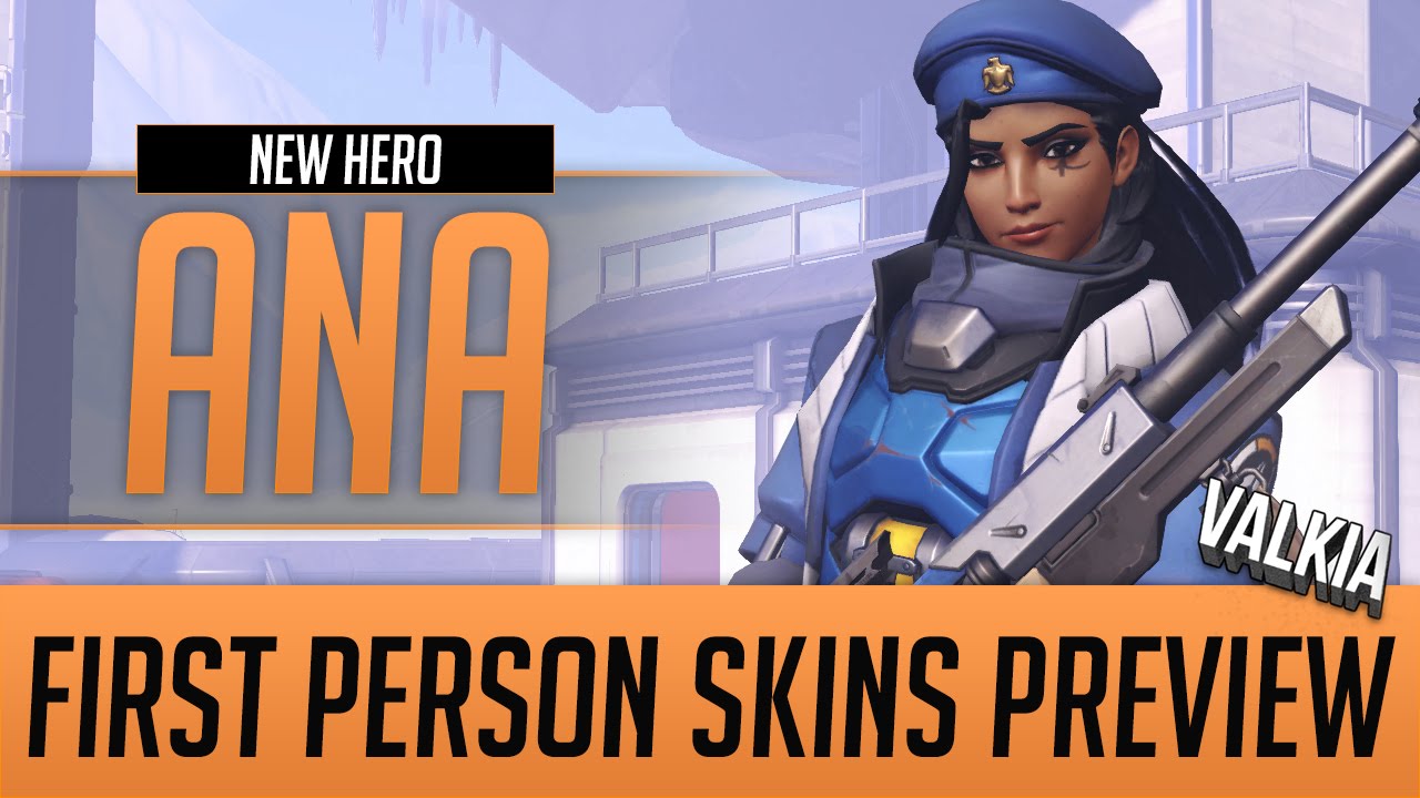 Ana First Person Skin Gameplay Overwatch Youtube