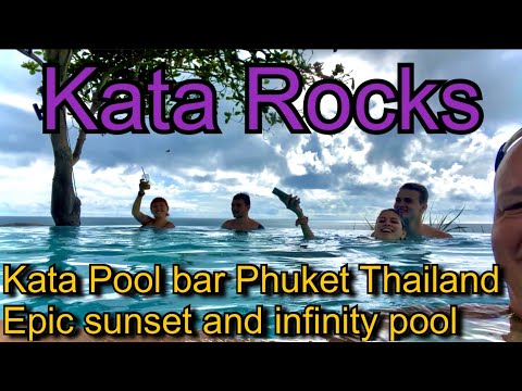 Kata Rocks resort | infinity Pool | epic Thailand sunset