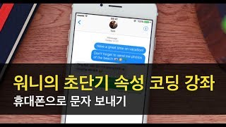 초단기 속성 코딩 / 프로그래밍 강좌 (파이썬) - 핸드폰 문자 보내기
