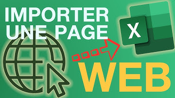 Comment importer une page web dans Excel sur Windows