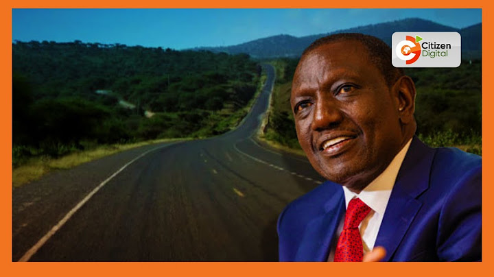 ‘Wacha kejeli,’ Rais Ruto akemea wanamkosoa kuhusu barabara
