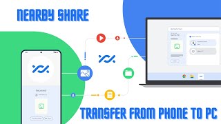 How to transfer files from Android to Windows 11 using Nearby Share from Google