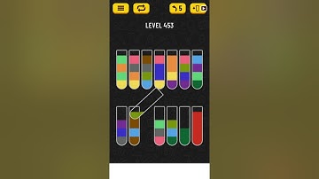 【Water Sort Puzzle】 Level 453