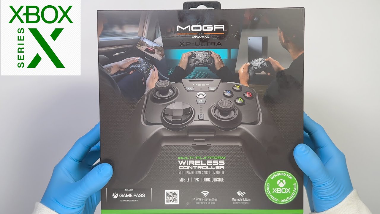 MOGA XP-ULTRA Multi-Platform Wireless Controller for Mobile, PC and Xbox  Series X, S, Mobile Gaming Xbox Controllers, MOGA