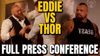 Eddie vs Thor Press Conference Descends into CHAOS.