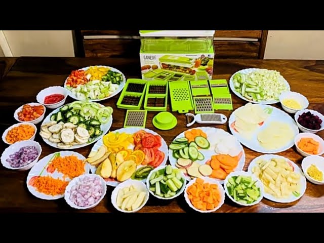 KEOUKE Vegetable Chopper 12in1 Veggie Chopper Slicer Cutter Food