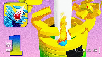 Playing Stack ball 3d game 🎃🏀🏉#shorts#ytshorts #shortsfeed