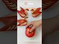 فنان يقطع التفاح بشكل فن ي مدهش استمتع بالفن في المطبخ 