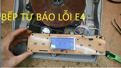 Sửa bếp từ báo E4