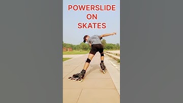 How to do POWER SLIDE Inlineskates #skating #shorts #viral #skate #ytshorts #reels #trending  #video