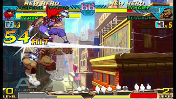 Marvel vs. Capcom Combos: AC-Slayer - Strider Ouroboros Dash