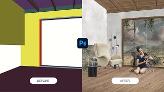 Interior Digital COLLAGE in 10 mins: How To
