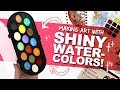 OooOOOoo! SHINY! ✨| Mystery Art Box | Paletteful Packs Unboxing | Pearlescent Watercolors