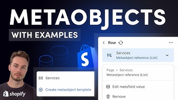 Shopify Metaobjects Tutorial - What they are & ways to use them