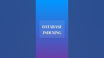 Part-13 | Database Indexing Explained in 60 Seconds | System Design & SQL Basics #shorts