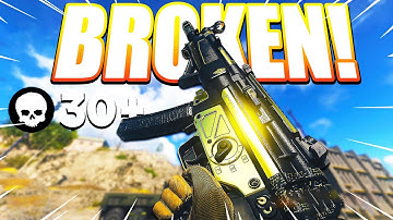 The MW MP5 is *BACK* and its BROKEN! 34 KILLS (BEST MW MP5 CLASS WARZONE)