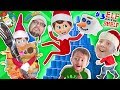 STACKING CUPS Elf on the Shelf Tower! DIY Build a Snowman Toilet Paper Craft FUNnel V Fam Vlog