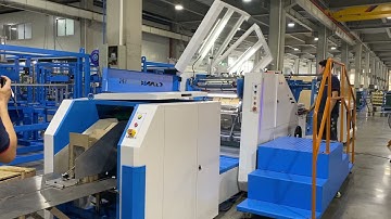 B400 square bottom paper bag making machine