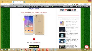 Walton Primo H7s Flash File Android 8.1 MT6739 Official Care Firmware Download
