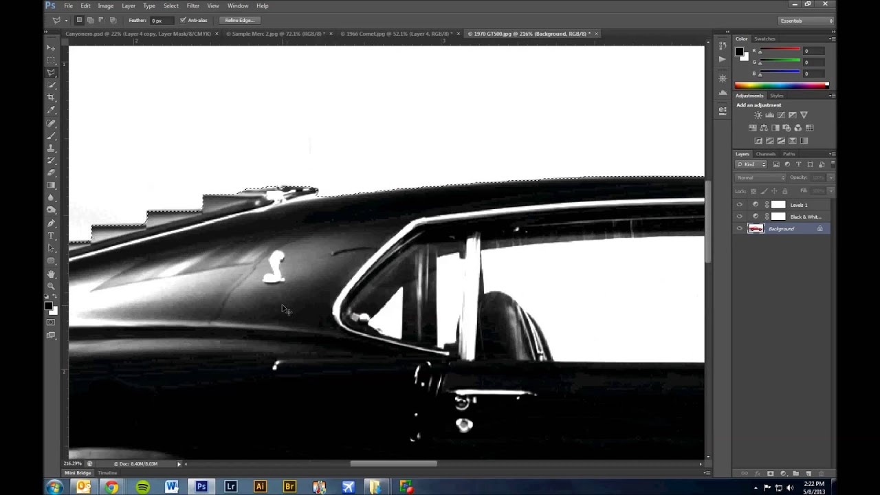 Creating Sabrina Chun's "Blackprints" in under 4 minutes.