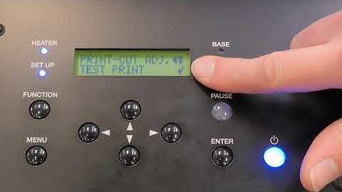 Performing print and cut alignment || Roland