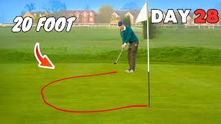 My LONGEST PUTT Yet? | Golfing EVERY DAY Till I Make 18 Pars In a Row by Cheeky Golf Club 4,398 views 2 months ago 7 minutes, 35 seconds