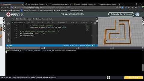 Turtle Bot - Maze solver/Wall follower