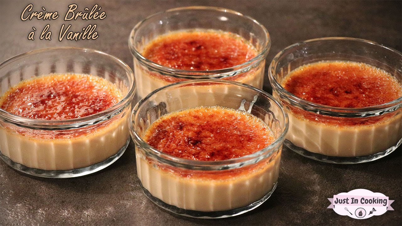 Recette de Crème Brûlée à la Vanille