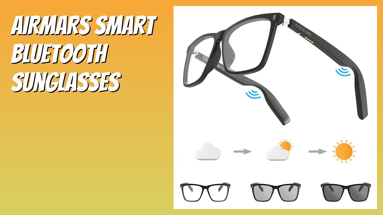 REVIEW (2026): AIRMARS Smart Bluetooth Sunglasses. Features