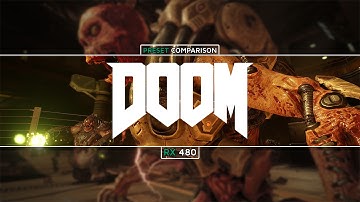 RX 480 | i5-6600 DOOM (OpenGL vs. Vulkan) (Preset Comparison) (1080p60FPS)