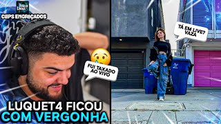 LUQUET4 ENTROU NA REUNIÃO DA CAJU E O FULANO EM LIVE E FOI TAXADO AO VIVO - MELHORES CLIPS