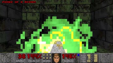 Doom + Doom II: TNT Evilution - Level 29: River Styx (100%)